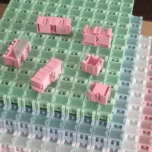 100 шт SMD компонентная коробка SMT контейнер для хранения электронный чехол Комплект