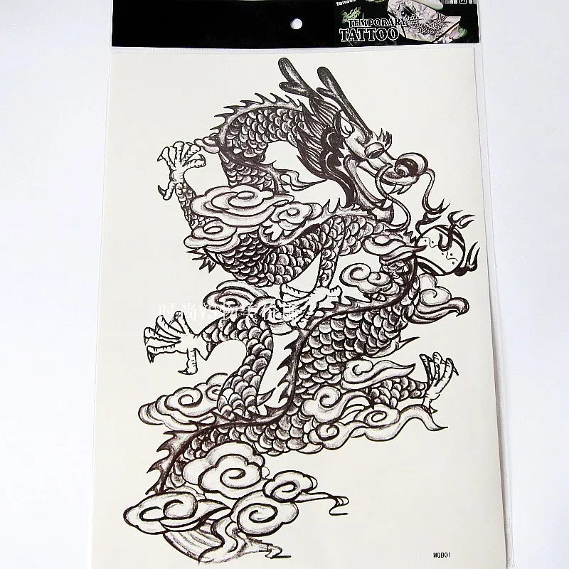 3 шт. большой мужской ремень с бляшкой драконом разрабатывает временные водостойкие наклейки для татуировки тела краска тату, 3d рисунки для мужчин