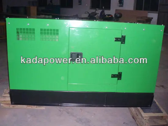 GF3-30KW 37KVA дизельный двигатель с водных охлаждением Генератор KADA Yangdong тихий дизельный генератор