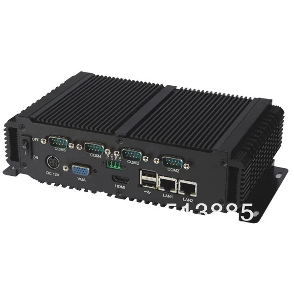 Горячая Распродажа Встроенный промышленный компьютер LBOX-2550, Intel Atom D2550 1,86 GHZ cpu/2G DDR3/16G SSD/