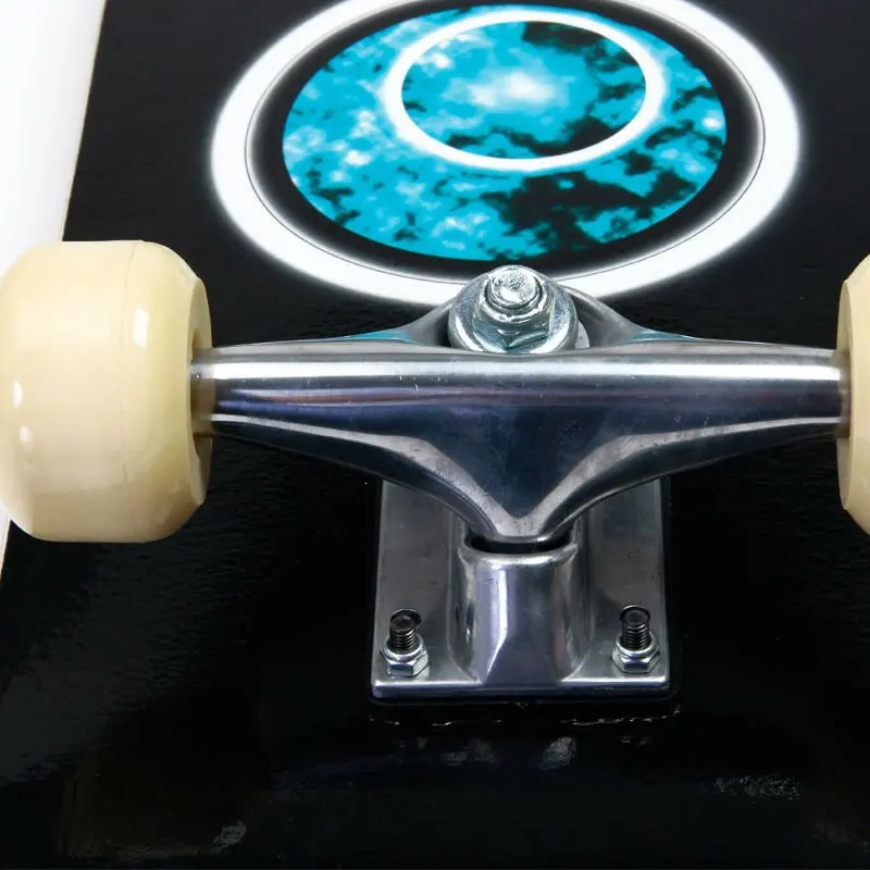 Высокое качество скейт доска клен дерево красивые слои PU колеса al сплав 2 цвета