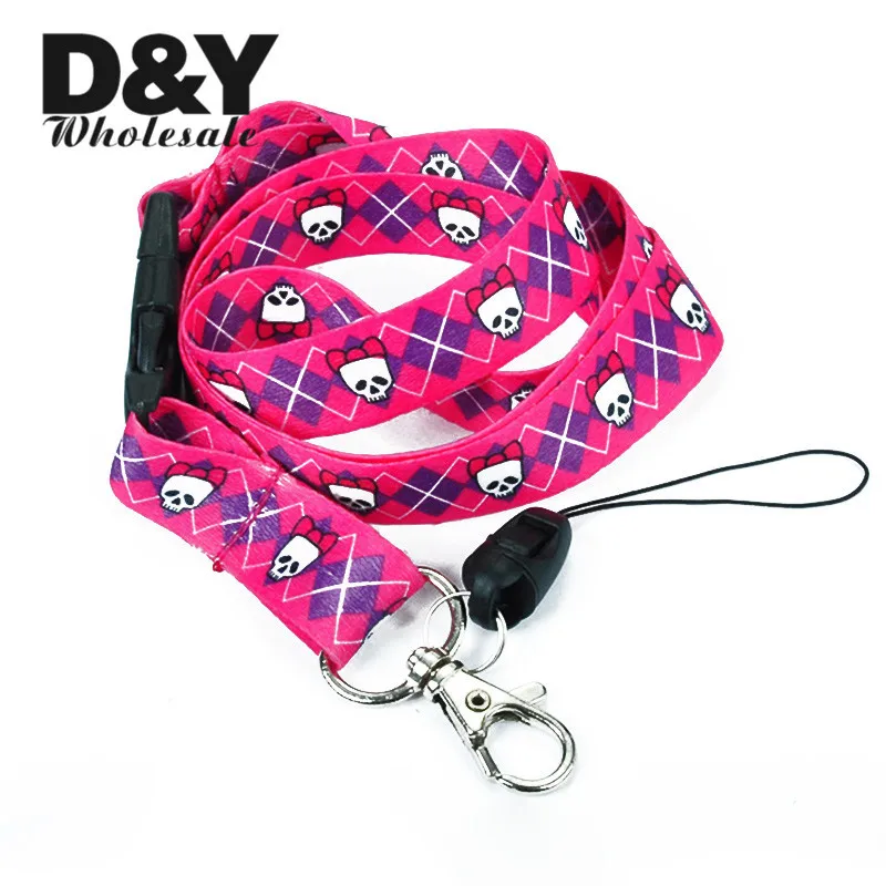 Wholesale Lanyard 12 lots Key Strop ID Holder Star /& Skull