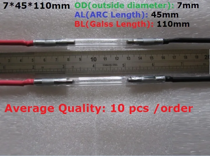 

key word wholesale price 7*45*110mm ipl shr handle flash xenon shot lamp