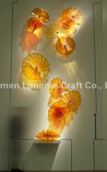 Современные муранского стекла плиты дом декоративные Книги по искусству ремесел Чихули Стиль