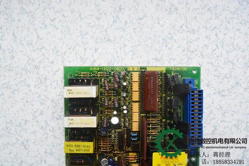 FANUC Монтажные платы ЧПУ; запасные части A16B-1200-0800 для станка с ЧПУ