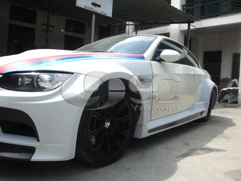 Углеродное волокно с FRP стеклом VRS GTRS3 стиль Widebody комплект подходит для BMW E92 E93 M3