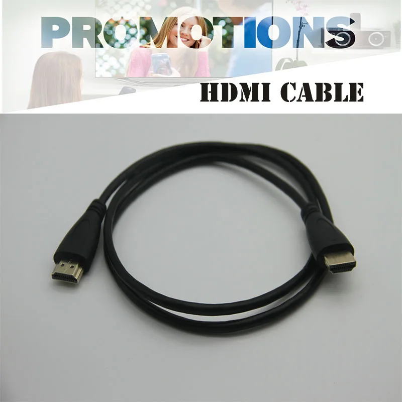 Good user experience HDMI cable Support 720P and 1080P true HD resolution and audio