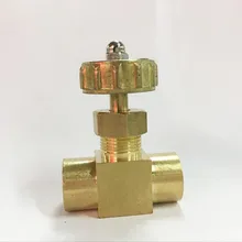 BSP 1/" I/D латунный штекер игольчатый клапан несколько