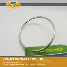 Различные горячие продажи рекламный металлический, никелевый покрытый книга связующего кольца 63 мм 38 мм 50 мм пенал для канцелярских предметов кольцо