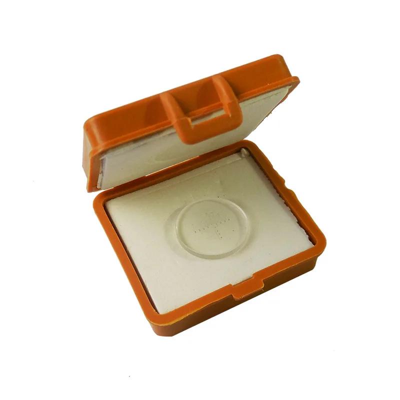 Microscope Stage Micrometer D=15.5 mm DIV=0.1mm Calibration Slide With measurement Scales