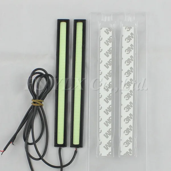 FSYLX 20X17 см светодиодный COB DRL дневные ходовые огни водонепроницаемый DC12V внешний светодиодный автомобильный стайлинг фары противотуманная панель лампы