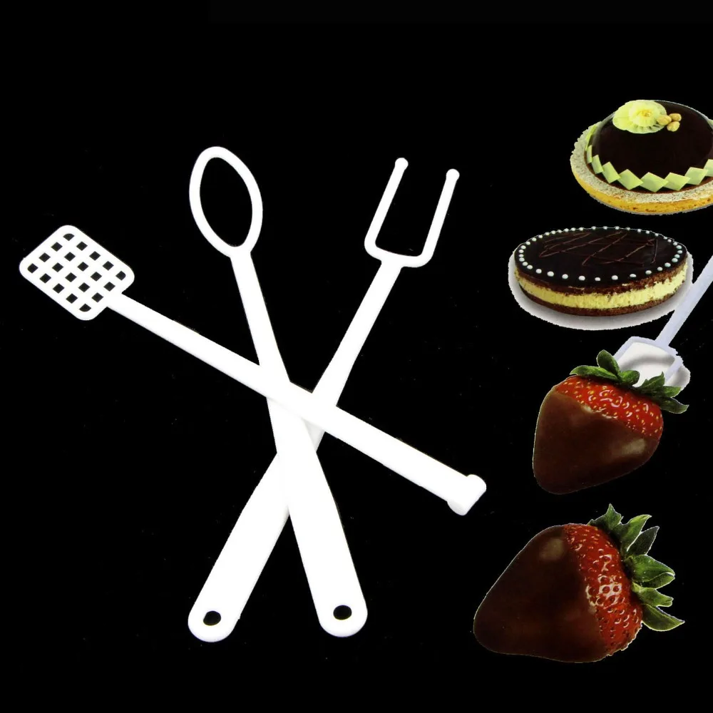 Buy 3pcs Plastic Cake Decorating Tools Set Candy