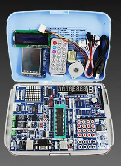 AVR+ ARM+ 51 HC6800 Экспериментальная плата микроконтроллер макетная плата обучающая доска комплект STM32