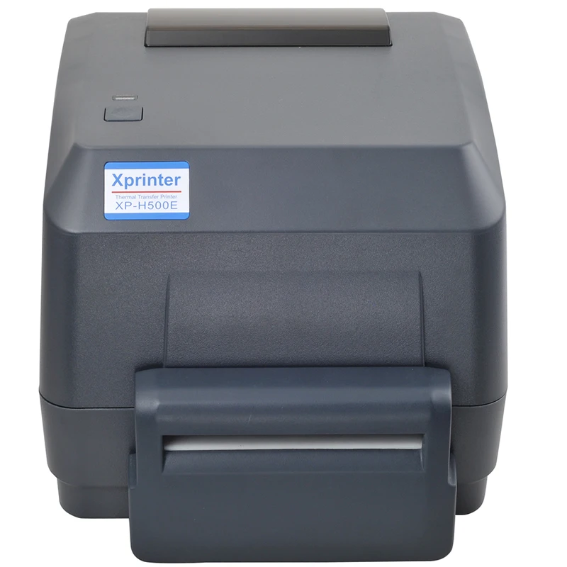 300DPI 104mm thermal transfer label barcode printer auto cutter support