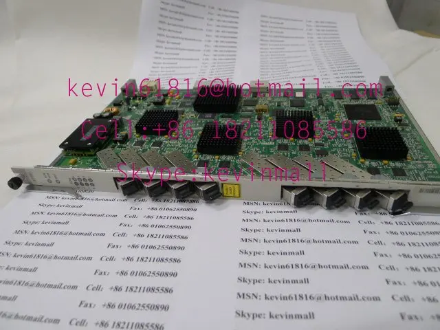 Hua wei MA5683T GPON или EPON OLT оборудование с 8 портами доска GPBD или EPSD, Оптический линейный терминал