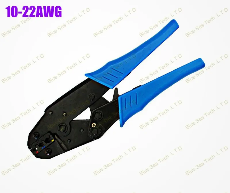 Обжимные инструменты терминал обжимные плоскогубцы для 22-10 AWG, 0,5-6.0mm2 изолированных клемм и разъем