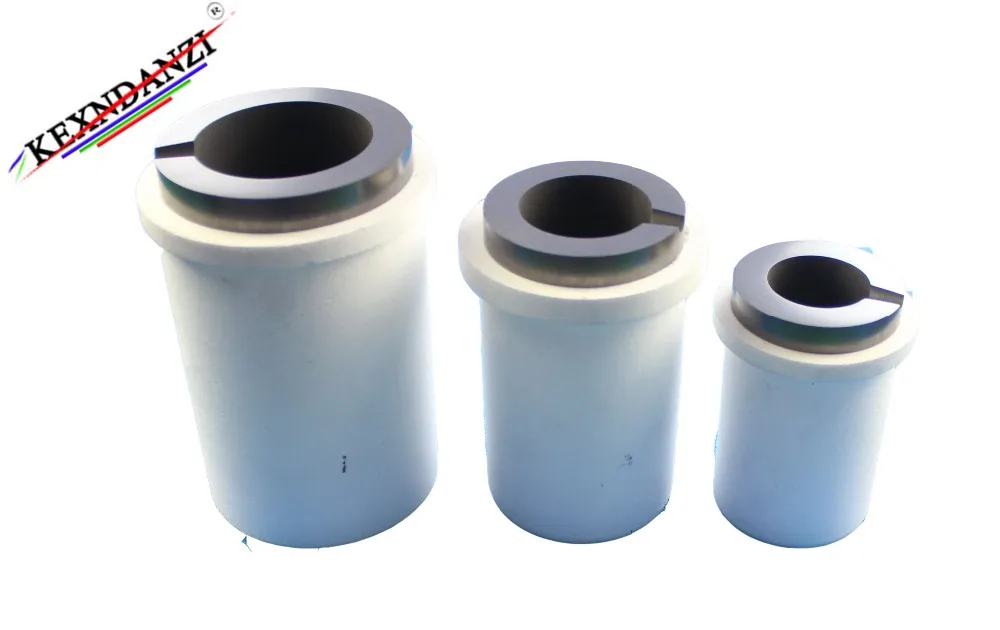 High purity melting induction heater graphite crucible quartz crucible
