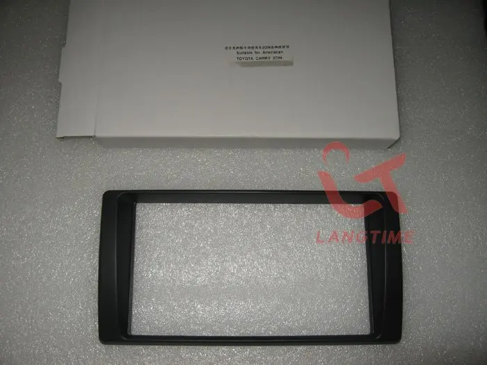 Автомобильная арматура DVD рамка, панель DVD, Dash Kit, Fascia, Радио Рамка, аудиокадр для 2002-2006 Toyota Camry, 2DIN(Американская версия