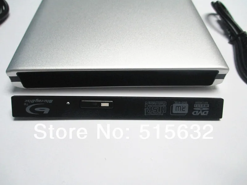 USB 3,0 SATA внешний Caddy Корпус чехол для ноутбука CD/DVD writer burner drive
