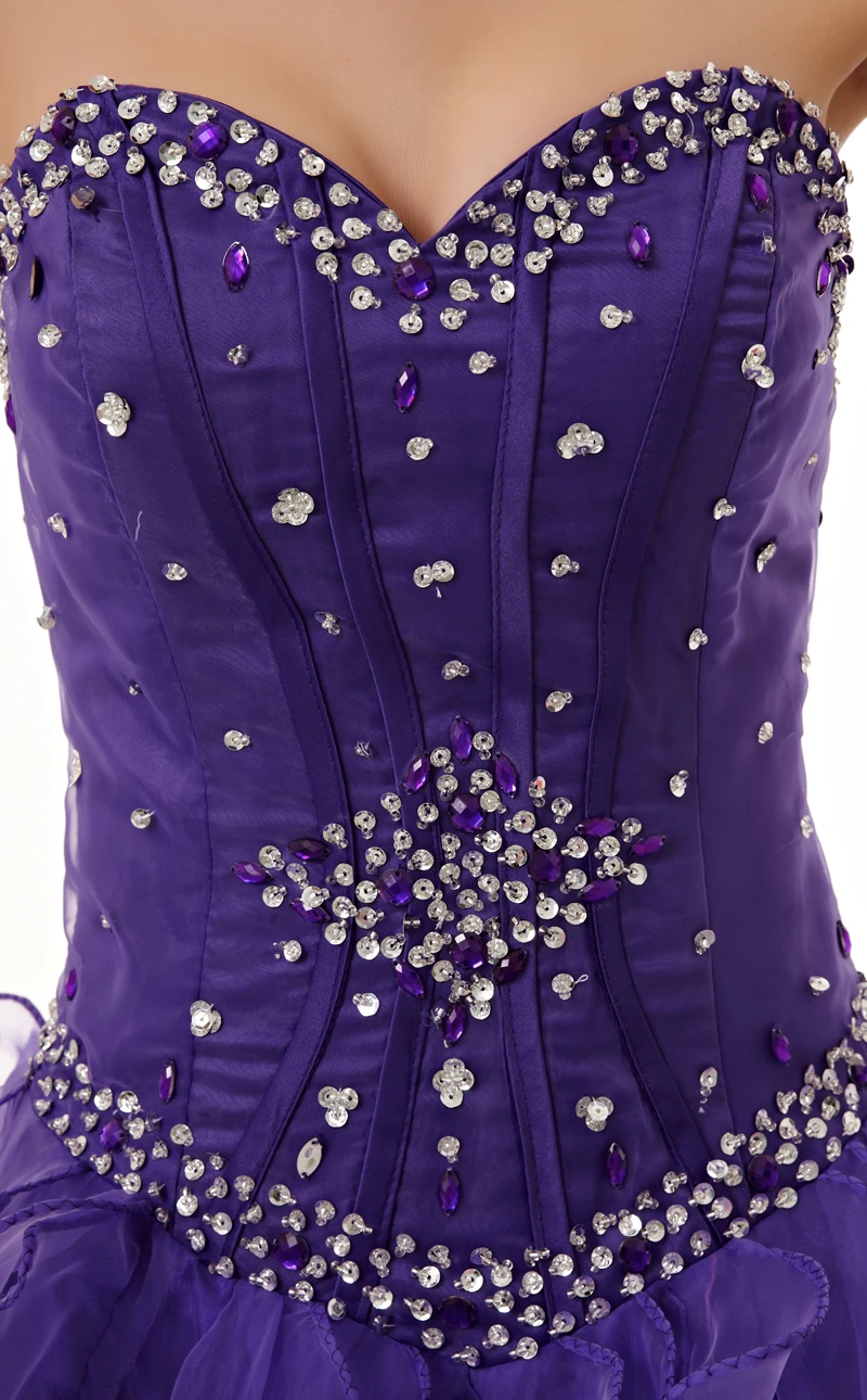 Фиолетовое бальное платье Бальные платья Vestidos De 15 Anos Robe Quinceanera Формальное женское платье для выпускного вечера De Debutante