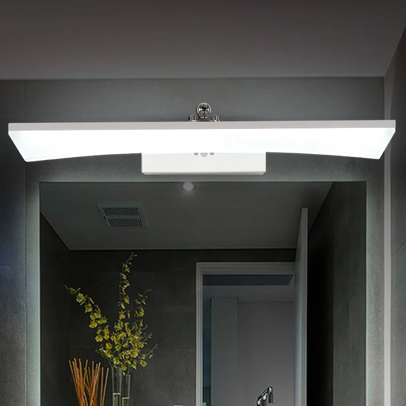 8W-24W 400-1200mm Modern Bathroom Led Mirror Light Indoor Waterproof Led For Bathroom Wall Sconce Lamp Apliques De Pared Luz