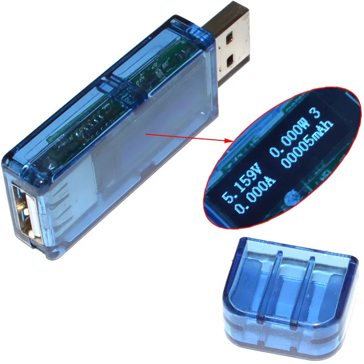 4 бит OLED USB вольтметр амперметр тока тестер мощности питания мобильного Мощность Детектор с трек номер 12000783