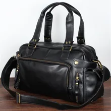 Высокое качество мужские дорожные сумки винтажные мужские кожаные сумки мужские сумки-мессенджеры выходные дорожные сумки на плечо 1 шт./партия