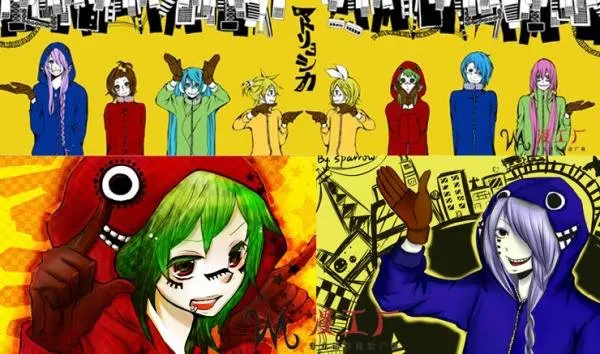 Vocaloid Матрешка Мику куртка Косплэй костюм с Прихватки для мангала мультфильма костюмы на Хэллоуин костюмы