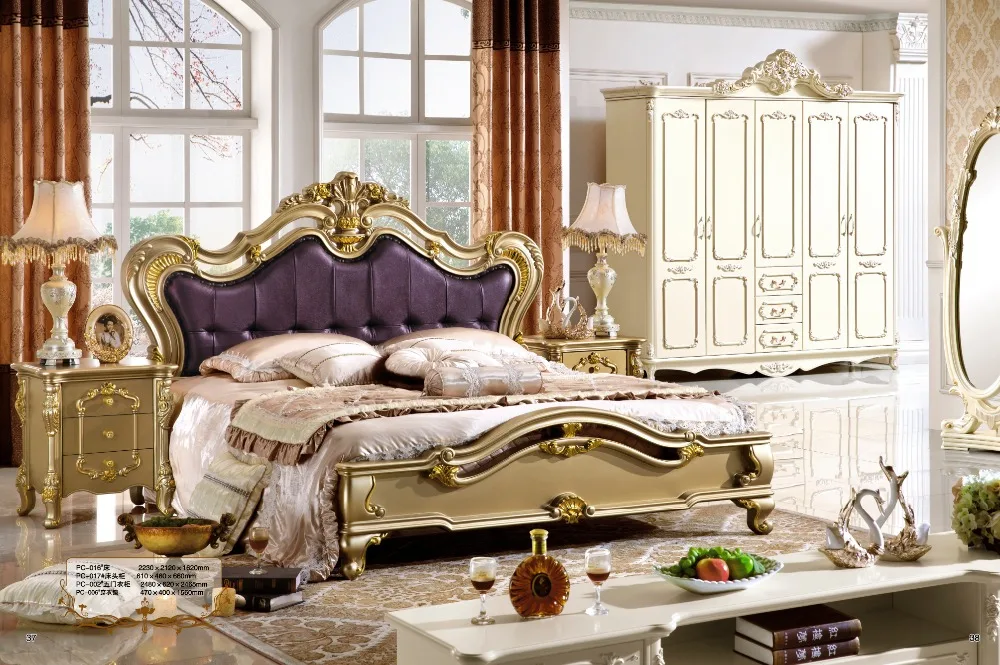 Classic Bedroom Furniture Single Bed Super Single Bed 0407 009 Classical Bedroom Furniture Bedroom Furnituresingle Bed Aliexpress