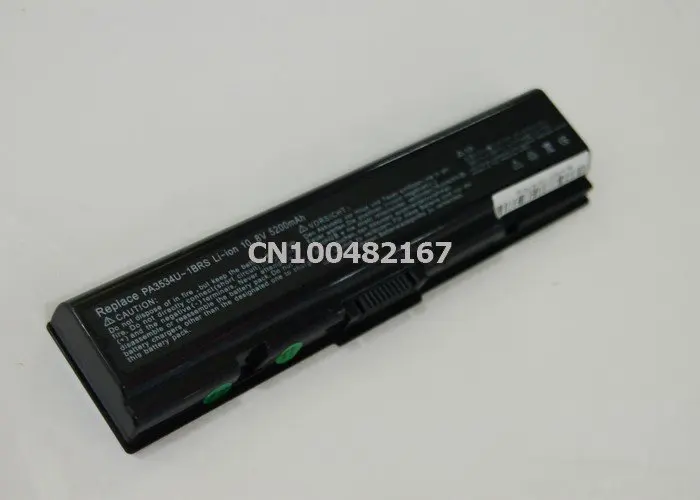 4400mAh лаптоп с Батарея PA3534U-1BRS PA3535U-1BAS для Toshiba Satellite A505 Pro L550 L450 L300 A200 A210 A350 L500 A300 A500