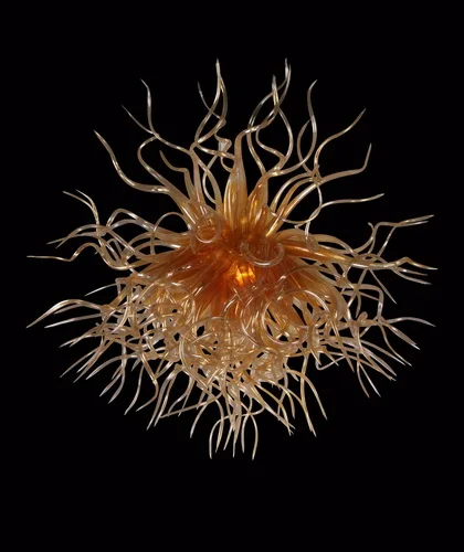 Home Decoration Handmade Blown Glass Indian Pendant Lighting