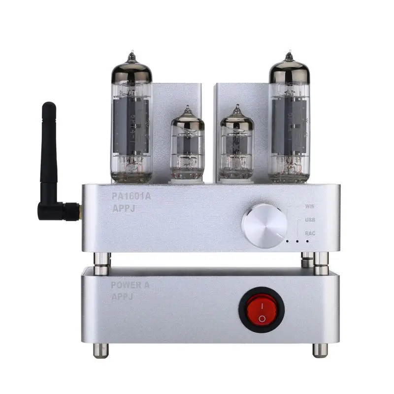 APPJ PA1601A 6P14(el84) Ttube усилитель wifi USB SD мульти приемник декодер лампа Amp HIFI EXQUIS