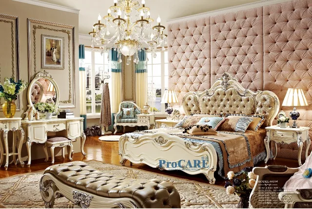 2016 New Arrival Top Quality Clic Luxury Bedroom Furniture Wooden 2016 New Arrival Top Quality Clic Luxury Bedroom Furniture Wooden Sets With Nightstands Vanity Table