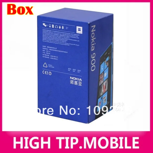 Nokia Lumia 900 разблокированный мобильный телефон 3g GSM wifi gps 8MP 16GB памяти Windows os Восстановленный 1 год гарантии