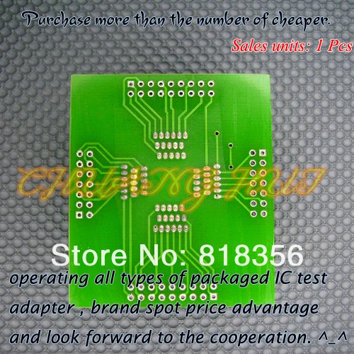 TQFP64 QFP64 LQFP64 адаптер IC Тесты гнездо адаптера Программирование 0,5 мм Шаг IC51-0644-807