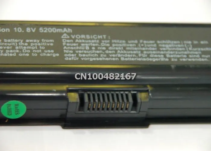 4400mAh лаптоп с Батарея PA3534U-1BRS PA3535U-1BAS для Toshiba Satellite A505 Pro L550 L450 L300 A200 A210 A350 L500 A300 A500