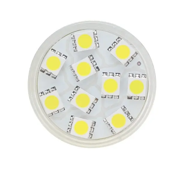 MR11 10LED света 5050 SMD 12VAC 12VDC 24VAC 24VDC белый теплый белый Морская лампа подсветки 20 шт./лот