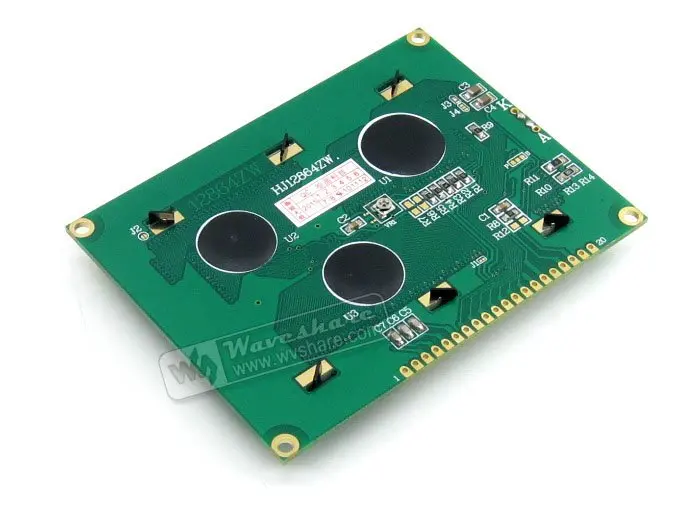 12864 128*64 Graphic Matrix LCD LCM Display Module TN/STN Blue Backlight White Character 3.3V Logic Circuit