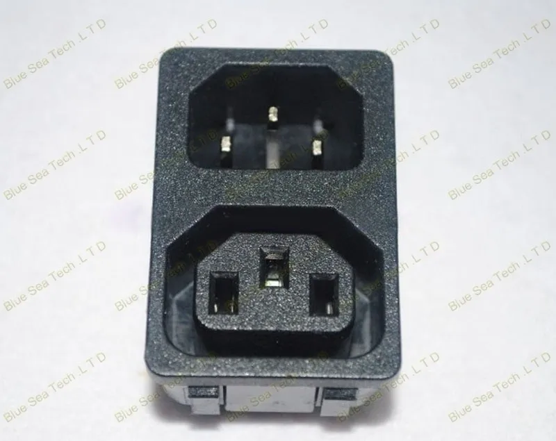 10 шт. 10A/250 V IEC320-C14 с C13 БРП розетка по серверное Оборудование Шкаф гнездо + штекер, бесплатная доставка