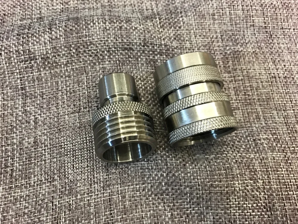 homebrew beer Quick Disconnect Garden Hose Fitting with Stop 3/4" 304