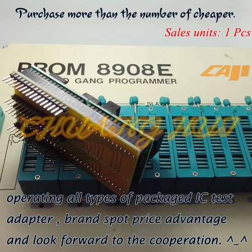 PROM8908E программатор адаптер TSOP32-DIP32 адаптер тестовая розетка/IC Разъем Размер: 20/18. 4 мм