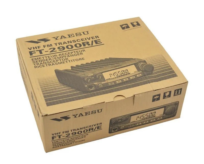 Yaesu CB радиостанция FT-2900R/E 75 ватт сверхмощный 136-174 МГц ОВЧ ЧМ трансивер/Мобильное радио автомобильный радиоприемопередатчик