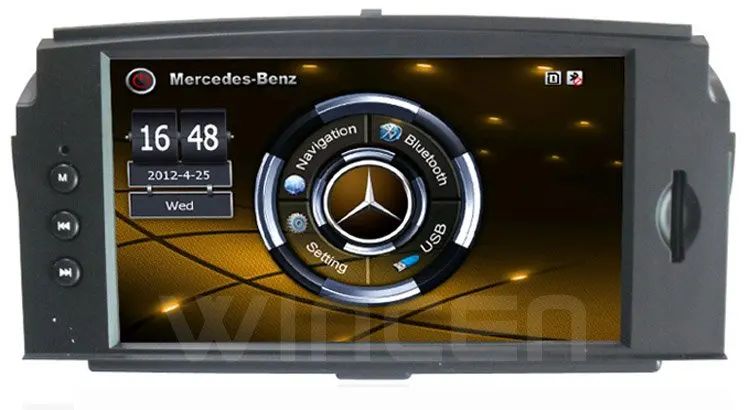 Best 6.2" Car DVD GPS Player for BENZ C Class C200 C180 W204 2008-2010 with MP5 Function Free Shipping+Free Card with Map!!! 14