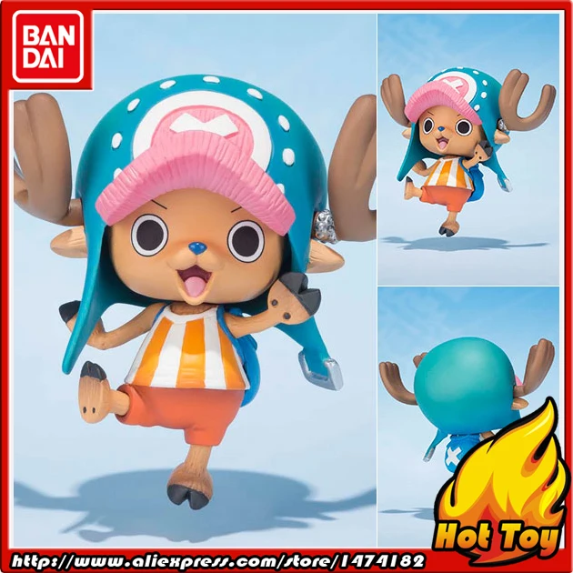 100% Оригинальные BANDAI Tamashii Наций Figuarts нулевой фигурку-Тони Чоппер-5th Юбилей Edition-от" ONE PIECE"
