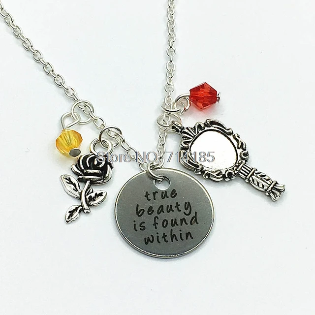 Beauty and the Beast Necklace. True 