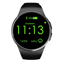 Original KW18 Smart Watch SIM MTK2502c Smartwatch Bluetooth Android ios Smart Watches For Apple Samsung Moto 360 Phone PK K88H