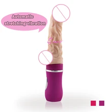 YAFEI Electric Realistic Dildos Vibrator Pumping Gun Sex Products G Spot Massager for Women Waterproof Sexy Toys for Adult Woman