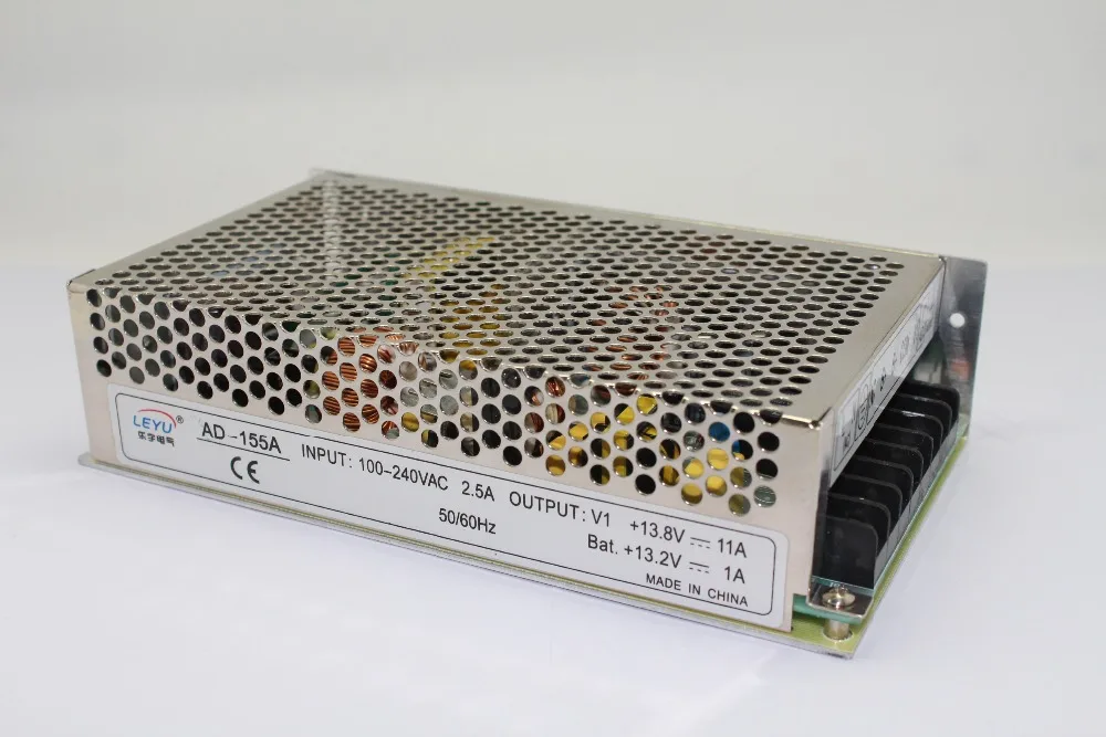 

AD-155A 155W 13.8V single output CCTV power supply with battery charger function power supply