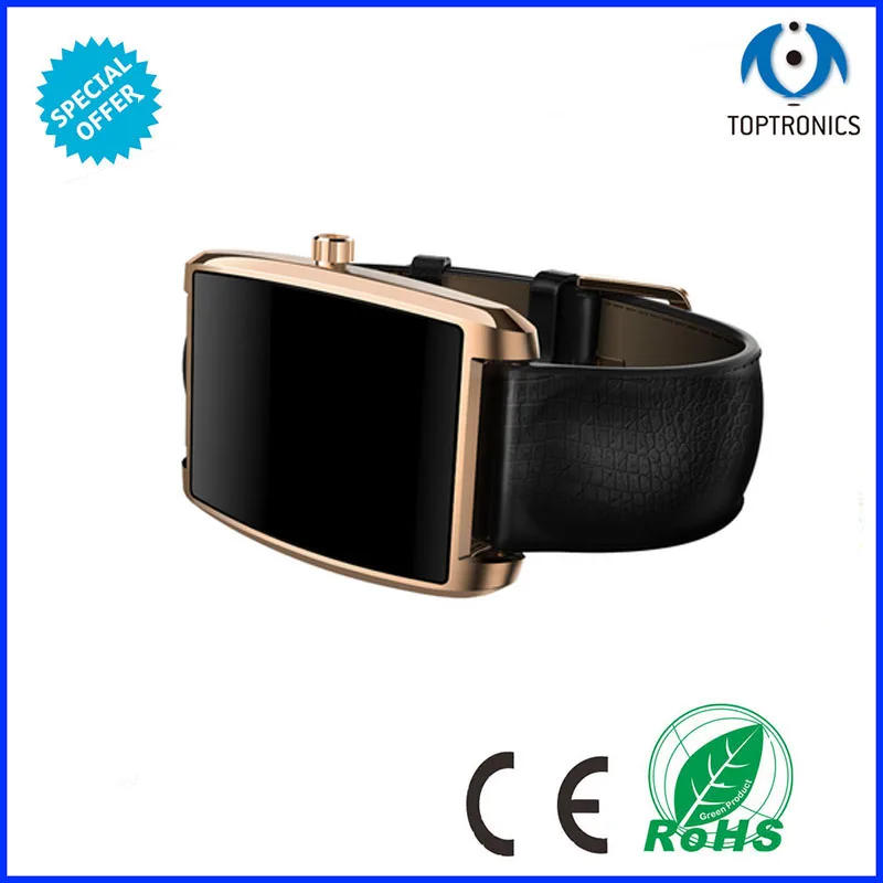 Изогнутая поверхность Сенсорный экран Водонепроницаемый smart watch Bluetooth4.0 для iOS умные часы с Bluetooth на андроиде с доступной ценой