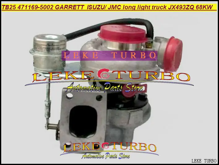 TB25 471169-5002 JMC  ISUZU long light truck JX493ZQ 68KW turbocharger